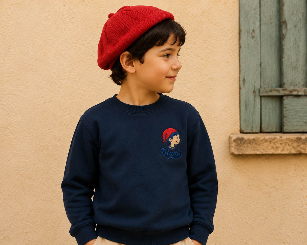 sweat sans capuche garçon