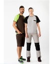 WF1052 – Pantalon multipoches avec renfort au niveau du siège et des genoux contrastés.